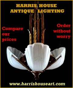 Title: Antique and Vintage Lighting - Description: Restored Antique and Vintage Light Fixtures shipped to the United States and Canada

Harris House Antique Lighting Vancouver and Halifax