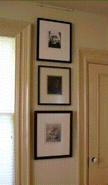 Title: Art Gallery Nova Scotia - Description: Interior image of Harris House Fine Art showing Leonard Baskin and Anders Zorn artworks.